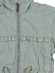 Vorschaubild 2 von Happy Girl Club Mädchen Leichte Jacke Gr. 92 Grün Rüschen Übergangsjacke