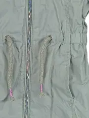 Vorschaubild 3 von Happy Girl Club Mädchen Leichte Jacke Gr. 92 Grün Rüschen Übergangsjacke
