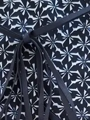 Vorschaubild 4 von A-Linienrock Damen Gr. 36/S Blau Grafisch Midirock Freizeit