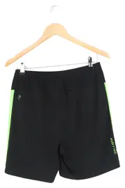 Vorschaubild 2 von Herren Sport Shorts Gr. 48;M Schwarz Grün Sportlich