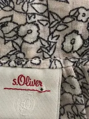 Vorschaubild 5 von Damen Bluse 46 Blumenmuster Kurzarm Knopfleiste Casual