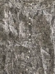 Vorschaubild 3 von Damen Bluse 46 Blumenmuster Kurzarm Knopfleiste Casual