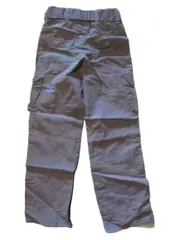 Vorschaubild 2 von Cargohose Kinder Mädchen Gr. 132/134 Braun Baumwolle