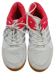 Vorschaubild 2 von Sportschuhe Damen Gr. 40 Weiß Pink Sneaker Hallenschuhe Sportlich