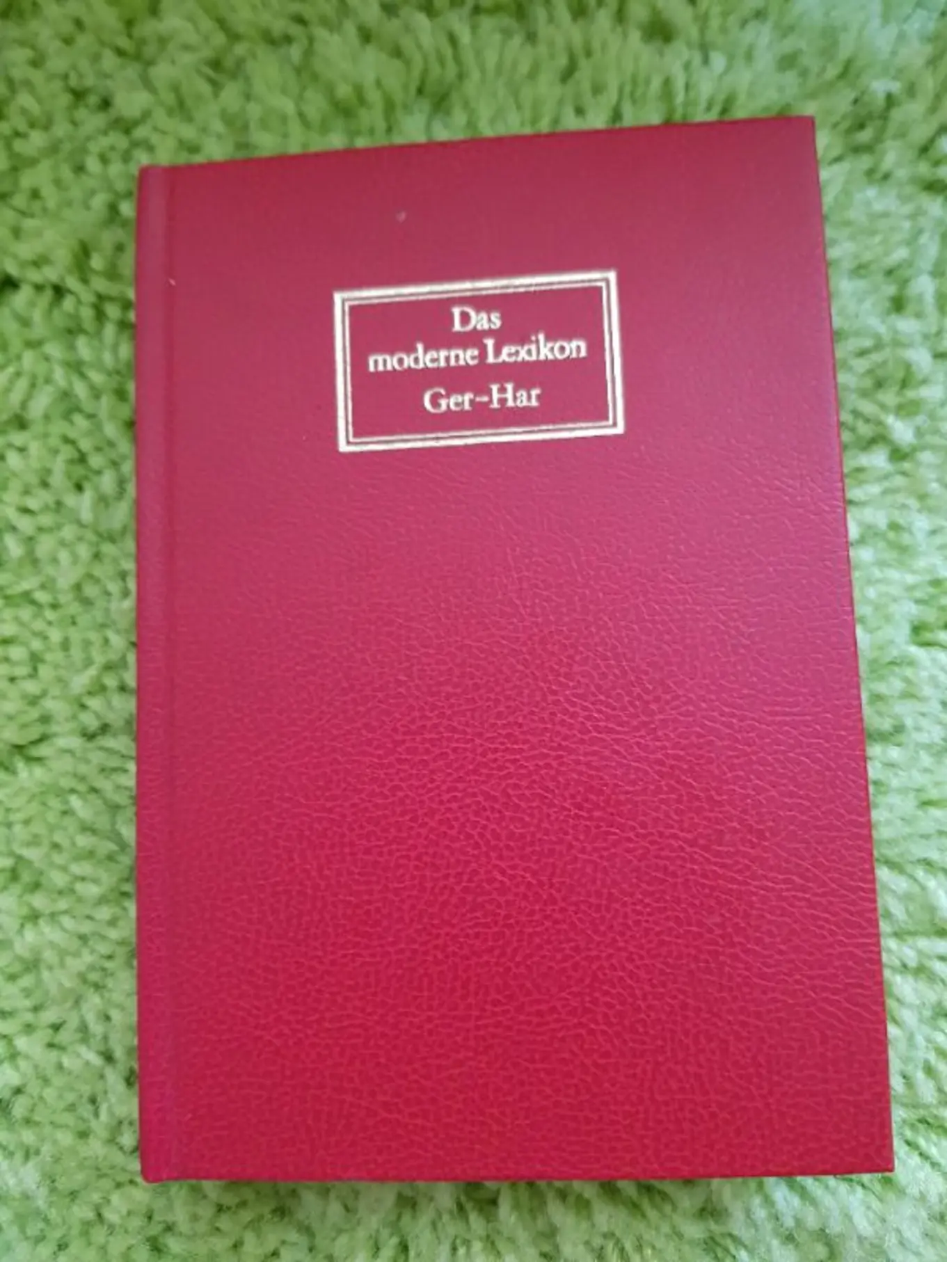 Verlag Das moderne Lexikon Deutsch Hardcover Allgemeinwissen Wörterbuch