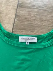 Vorschaubild 2 von Damen Top Ärmellos Grün Gr. 40/L Casual Viskose Freizeit