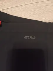 Vorschaubild 3 von Damen Caprihose Stoffhose Schwarz Gr. L/40 Raffungen