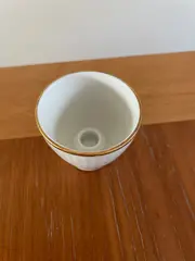 Vorschaubild 2 von Thomas Porzellan Kerzenhalter Klassisch Weiß Festlich Deko 4cm Rund