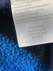 Vorschaubild 6 von Fleecejacke Kinder Gr. 98 gestreift grün blau Reißverschluss