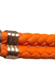 Vorschaubild 3 von PHREP Anker Armband Leder Orange Damen Edelstahl