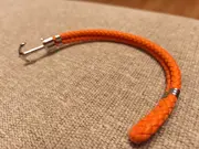 Vorschaubild 1 von PHREP Anker Armband Leder Orange Damen Edelstahl