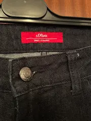 Vorschaubild 2 von Smart Straight Jeans Damen Gr. 38 W29 Dunkelblau Regular Fit