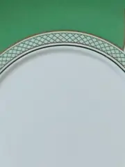 Vorschaubild 4 von EDEN Tasse Unterteller 2tlg Porzellan Grün Blumen Klassisch