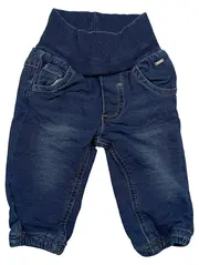Vorschaubild 1 von Kinder Jogginghose Gr. 62 Blau Casual Baby Hose Rippbund