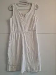 Vorschaubild 4 von EDC Damen Sommerkleid Gr. 38 Weiß Casual
