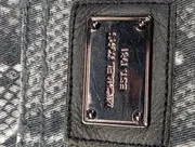 Vorschaubild 4 von Damen Jeans Skinny Fit US 6 / DE 38 Grau Schlangenmuster High Waist