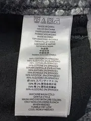 Vorschaubild 5 von Damen Jeans Skinny Fit US 6 / DE 38 Grau Schlangenmuster High Waist