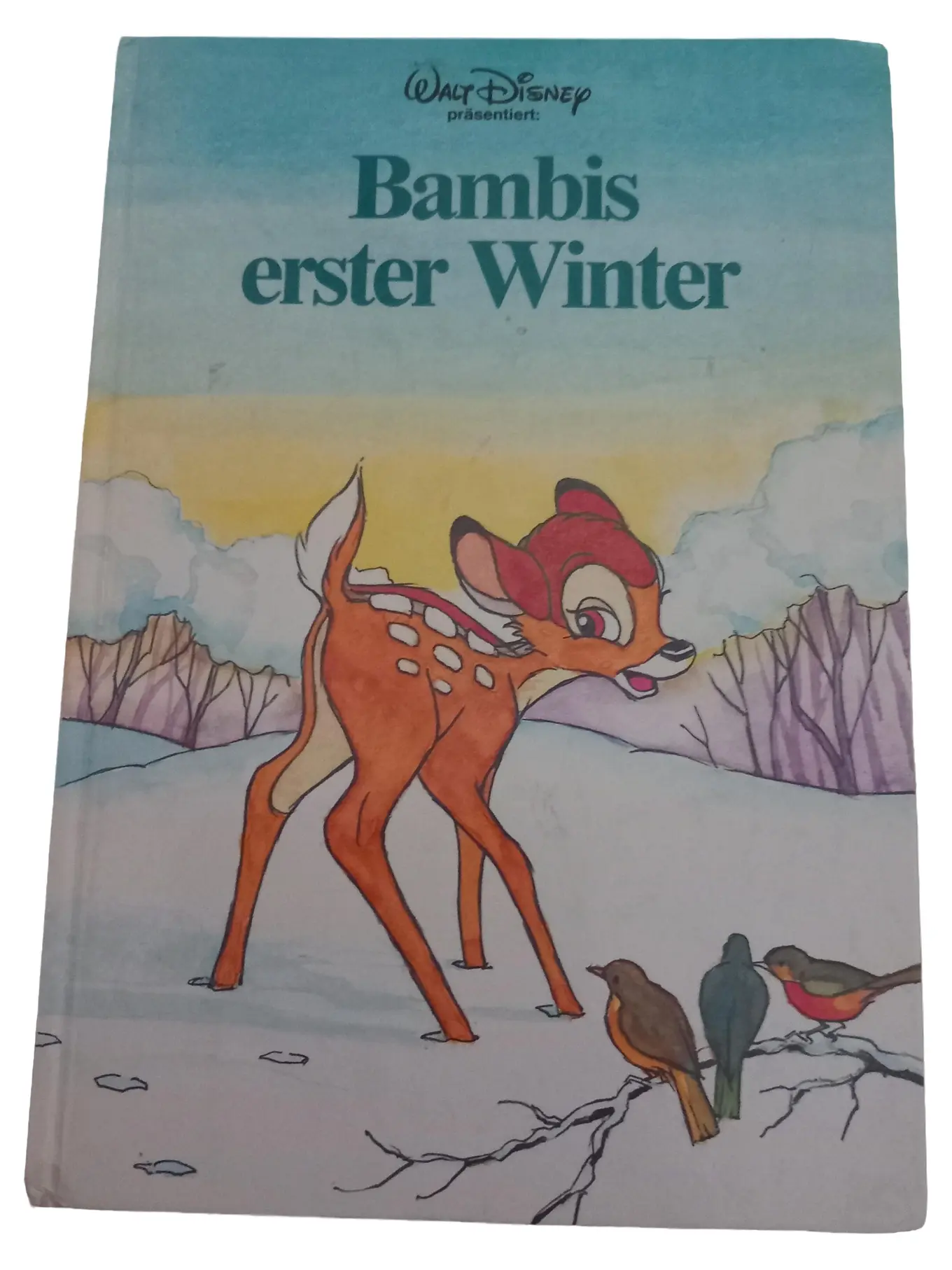 Walt Disney Bambi Erstes Mal Winter Buch Hardcover Kinder Tiergeschichte