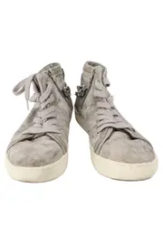 Vorschaubild 2 von Damen Sneaker high Grau Gr. 38 Casual Urban Streetwear Reißverschluss