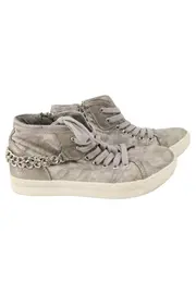 Vorschaubild 1 von Damen Sneaker high Grau Gr. 38 Casual Urban Streetwear Reißverschluss