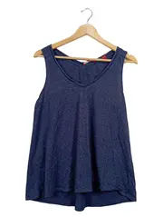 Vorschaubild 1 von Damen T-Shirt Gr. 38/M Blau Casual Polyester