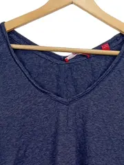 Vorschaubild 2 von Damen T-Shirt Gr. 38/M Blau Casual Polyester