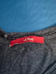 Vorschaubild 3 von Damen T-Shirt Gr. 38/M Blau Casual Polyester