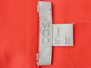 Vorschaubild 3 von Damen Freizeitkleid Rot Gr. 40/L Minimalistisch Baumwolle Midi