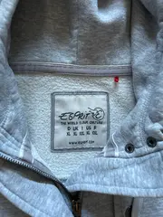 Vorschaubild 4 von Damen Sweatjacke Kapuzenjacke Gr. XL grau meliert Wolle