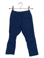 Vorschaubild 1 von Stoffhose Kinder Gr. 98 Blau Leinen Baumwolle Casual