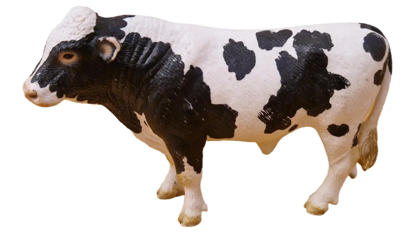 SCHLEICH Kuh Spielfigur Bauernhof Tier Mehrfarbig Kinder ab 3 Jahre