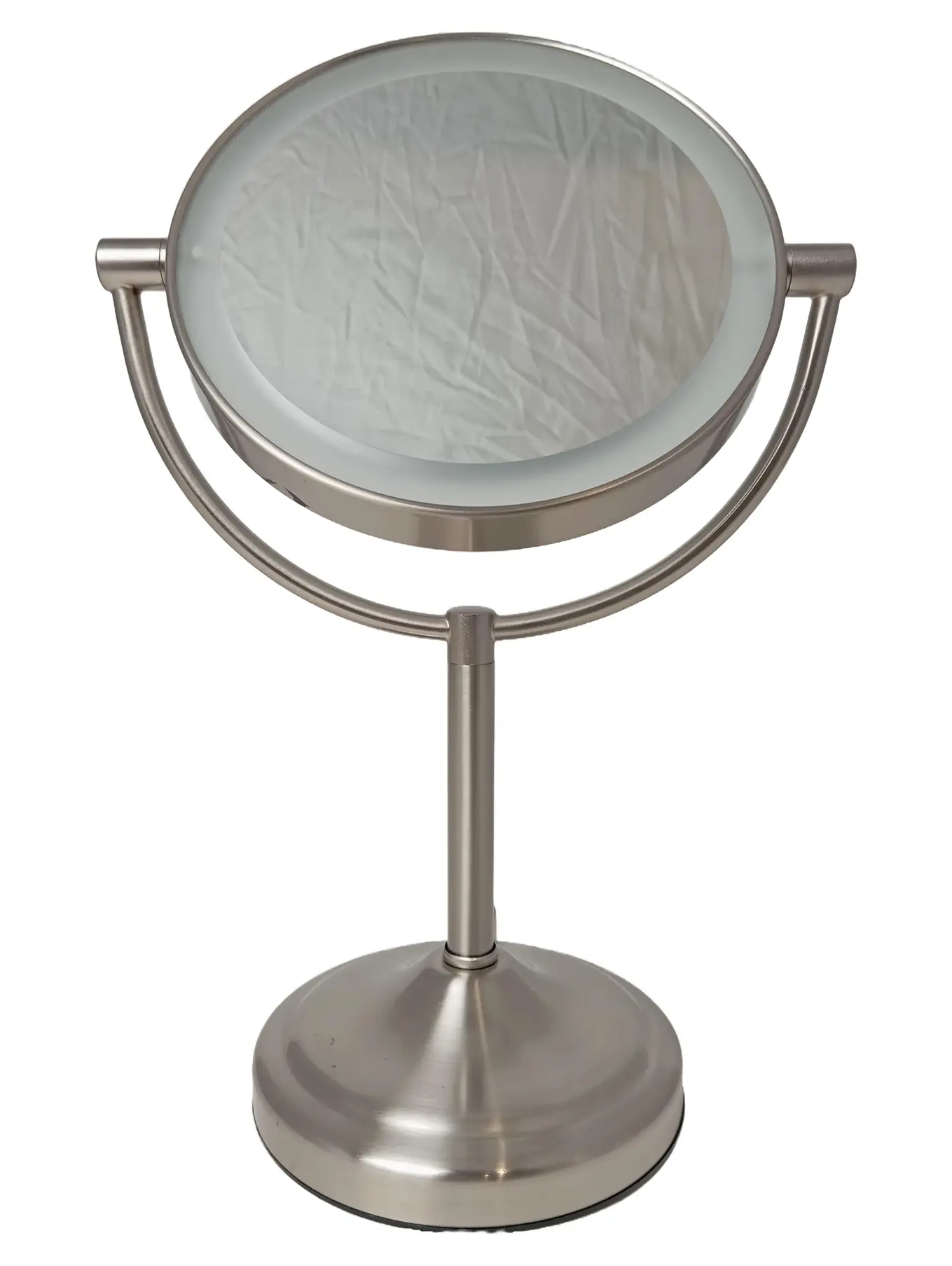 HOMEDICS Kosmetikspiegel MIR-8150-EU Silber Modern LED beleuchtet 36cm