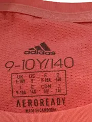 Vorschaubild 6 von Kinder T-Shirt Gr. 140 Rosa Kurzarm Aeroready Sport Mädchen