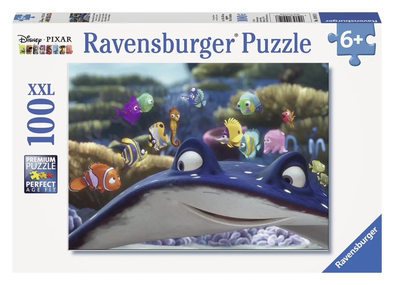 RAVENSBURGER Puzzle XXL 100 Teile Disney Pixar Findet Nemo Unterwasserwelt