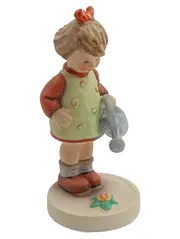Vorschaubild 1 von Hummel Figur Mädchen mit Gießkanne Porzellan 11 cm W.Germany