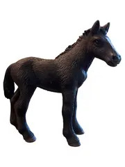 Vorschaubild 1 von Fohlen Spielfigur Pferd Tierfigur Schwarz Spielzeug Kinder