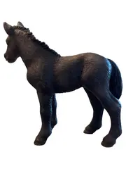 Vorschaubild 2 von Fohlen Spielfigur Pferd Tierfigur Schwarz Spielzeug Kinder