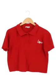 Vorschaubild MESSY BUN JUST CHILLIN Poloshirt 2