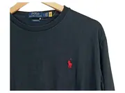 Vorschaubild 2 von Herren Langarmshirt Gr. 46/S Schwarz Casual