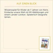 Vorschaubild 2 von Erstes Wissen Unsere Welt Lernspiel Quiz Geografie Kinder ab 6 Jahre