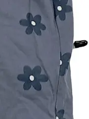 Vorschaubild 3 von TCM Mädchen Twin Set Blumenmuster Kurzarm Blau Gr. 104 Baumwolle Casual