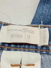 Vorschaubild 3 von Damen Destroyed Jeans Boyfriend W24/L32 Blau Casual