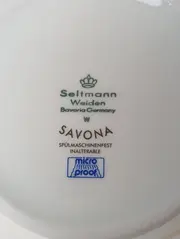 Vorschaubild 2 von Sauciere SAVONA Weiß Klassisch Elegant Porzellan 20cm