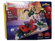 Vorschaubild 1 von 76275 Spiderman Doc Ock Motorcycle Chase Bauset Komplett ab 6