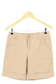 Vorschaubild 1 von Damen Shorts Gr. 34 Beige Casual Baumwolle Chino Kurze Hose