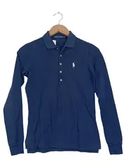 Vorschaubild 1 von Poloshirt Damen Langarm Gr. 36/S Blau Klassisch