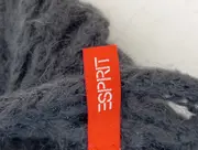 Vorschaubild 2 von Damen Schal Grau Mohair Acryl Loop Schal Rundschal Casual Strick