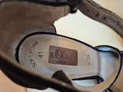 Vorschaubild 2 von Damen Sandaletten Gr. 41 Schwarz Elegant Absatzschuhe Riemchensandalen