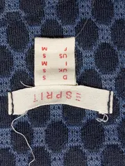 Vorschaubild 3 von Damen Etuikleid Gr. 36/S Blau Grafisch Business Bleistiftkleid