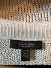 Vorschaubild 4 von Damen Strickpullover Beige Gr. 38/36 Casual Baumwolle